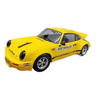 Incredible Die-cast Vehicle Replica 1 18 For Porsche 911 Carrera RSR Model In Six Colors Simulation Vehicle Playset(Yellow)