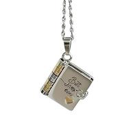 Incredible Hidden Message Book Locket for My Daughter - Adjustable Heart Pendant from Mom and Dad