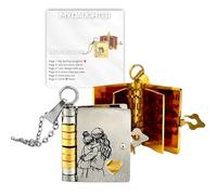 Incredible Hidden Message Book Locket for My Daughter - Adjustable Heart Pendant from Mom and Dad
