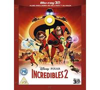 The Incredibles 2 3D Blu-Ray [2018]