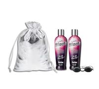 Incredibly Black Ultra Powerful 10X Double Dark Bronzing Lotion 250ml + Tanning Goggles - Gift Bag Advanced Accelerator with Vitamin A & E, Shea Butter & Coconut Oil for Deep, Smooth, Dark Tan