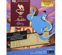 IncrediBuilds Disney's Aladdin: Genie Book and 3D Wood Model