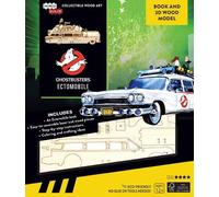 IncrediBuilds Ghostbusters Ectomobile 3D: Ectomobile Book and 3D Wood Model