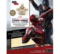 IncrediBuilds: Marvel's Captain America: Civil War: Iron Man Signature Series 3D Wood Model
