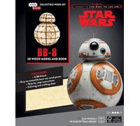 IncrediBuilds: Star Wars: The Last Jedi: BB-8 3D Wood Model and Book: An Inside Look at the Intrepid Little Astromech Droid