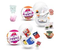 INCREDITOYZ ZURU Mystery Mini Brands Retro with Miniature Retro Collection and MasterChef Themed Mini Dishes Surprise Capsule Bundled Gift Set