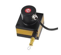 Incremental Cable Encoder Draw Wire Sensor 38mm 10-3000mm Range DC8-24V Linear Displacement Transducer for Cylinders Testing Machines