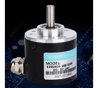 Incremental Rotary Encoder 50 P/R, DC 5-24V Photoelectric Quadrature Output with A/B Phase for CNC Robotics Automation Control, 6x15mm Shaft