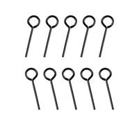 INCREWAY 1/8” Standard Hex Dogging Key with Full Loop, Key-Ring Style Dogging Key Set, Allen Wrench Door Key for Push Bar Door Panic Bars, Security Door, Solid Metal, 10 Packs