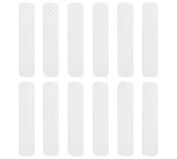 INCREWAY 12Pcs Clear Silicone Bumpers, Self-Adhesive Anti-Collision Pads for Cabinet, Chair, Table, Door, Drawer, Toilet Lid, Furniture Surface Protection Wall Guard Noise Reduction