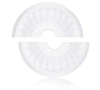 INCREWAY 1Pack Split Lighting PU Ceiling Medallion Ceiling Cover Plate Ceilings Fan Medallion Home for Light Fixtures Ceilings Light Trim, 15.8 Inch OD x 3.15 Inch ID