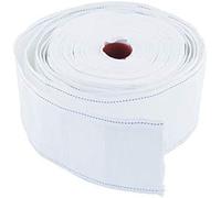 INCREWAY Curtain Tape, 20 Meters/21.87 Yards Polyester Curtain Heading Deep Pinch Pleat White Tape