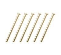 INCREWAY Door Hinge Pins, 6PCS Residential Hinge Pins 3.5 Inches Modern Style for Interior Door Security, Gold