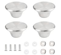 INCREWAY Pot Lid Handle, 4PCS Stainless Steel Cookware Replacement Knob Pan Lid Holding Handles Compatible with Le Creuset, Aldi, Lodge and other Enameled Cast-Iron Dutch Oven