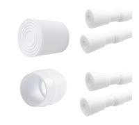 INCREWAY Rod End Caps, 8 Set Tension Rods End Cap Anti-Skid Non-Slip Waterproof Anticorrosion Cap Fit for 13-16mm Telescopic Poles