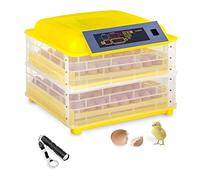 Incubato Egg Incubator Egg Hatcher IN-96DDI (96 Eggs, In gg Candler, Fully Automatic, Intelligent temperature control, 150 W motor)