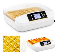 incubato Egg Incubator Poultry Incubator Egg Hatcher Brooder Automatic 42 Eggs + Candler IN-32DDI (90W, 30-39.5°C, Automatic Egg Rotation)