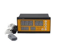 Incubator Controller Smart Temperature Controller Humidity Controller Digital Thermostat With Front Buttons Clear Screen Module Suitable for Backyard Agricultural Study, style to 2