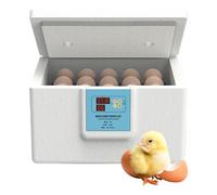 Incubator for Chicken Eggs,Smart Poultry Incubator | Semi-Automatic Thermostatic Incubation Machine for Science Classroom Farm Lab Pigeon Duck Eggs