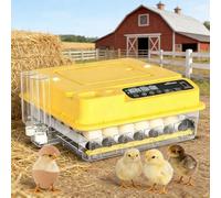 Incubator for Chicken Eggs with Digital Control, Humidity Control & Egg Turning, 24 Eggs