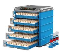 星姿 Incubator for Eggs Automatic Turning with Automatic water replenishment Humidity Control LED Digital Screen Poultry Hatching Machine Five Modes for Hatching Chicken Duck Goose Birds