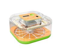 Incubator for Hatching Eggs, Temperature and Humidity Control, Automatic and Adjustable Egg Turning & Incubation Day, Built-in Egg Candler, 12 Egg Incubator for Hatching Chicken, Duck, Turkey, Bird