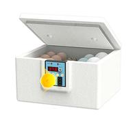 Incubator, Fully Automatic Egg Incubator, Temperature-Controlled Poultry Hatcher, 44x13x16cm, Detachable Base, Built-In Water Dispenser For Chicken, And Quail Eggs
