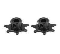 Incubator Gear Wheel Power Engine Reversible High Accuracy Durable Egg Turning Motor Accessory for Poultry Farming Equipment Made of PP Material Size 3.2x1.2cm 2PCS