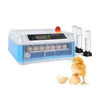 Incubators for Hatching Eggs, 64 Egg Incubator with Automatic Egg Turning & Auto Water Filling, Temperature & Humidity Control, for Chicken Duck Quail Goose Eggs, Home Farm Use