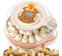 Incubators for Hatching Eggs, Smart Voice Control, 26 Eggs Incubator with Automatic Egg Turning and Humidity Control, LED Egg Candler, Incubation Days Display, for Chicken, Duck, Goose, Bird Eggs