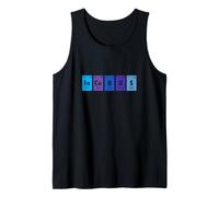 Incubus (In-Cu-B-U-S) Periodic Table Colour Elements Tank Top