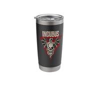 Incubus Skull and Snake Dark Night Horror Stainless Steel Insulated Tumbler