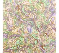 Incudo Golden Shell Celluloid Laminate Acrylic Sheet - 250x150x3mm