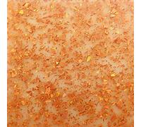 Incudo Rich Gold Transparent Chunky Glitter Acrylic Sheet - 300x250x3mm