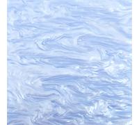 Incudo Steel Blue Pearl Acrylic Sheet - 250x150x3mm