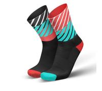 Incylence Diagonals Socks 35-38 (EU) Black - Ultimate Comfort for Running and Training