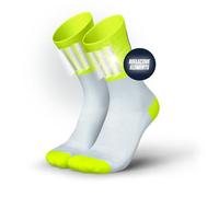 INCYLENCE High Viz Running Socks with Reflectors - Functional and Breathable for Maximum Visibility - 1 Pair, V3 Canary, 43-46