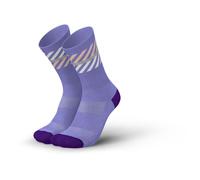 INCYLENCE - Merino Light Lanes - Running socks size 39-42, purple