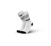 Incylence Running Disrupt Compression Socks Size 47-50 (EU) White/Black for Optimal Support and Performance