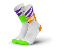INCYLENCE ULTRALIGHT Running Socks for Men and Women, Breathable and Ultra Thin 1 Pair, Elements Orange Green, 39-42