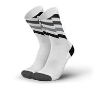 INCYLENCE ULTRALIGHT Running Socks for Men and Women, Breathable and Ultra Thin 1 Pair, Waves White, 43-46