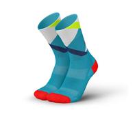 Incylence Ultralight Strikes Socks Blue Size 47-50 (EU) for Comfortable Running and Training