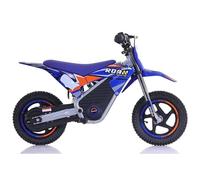 Indalchess ROAN-Warrior MX150 12 Inch Mini Electric Motorcycle, Blue, Kids Ages 3-7
