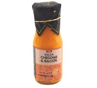 Indalitos - Cheddar sauce with bacon - Pack 3 x 250g