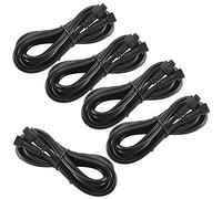INDARUN 3 Pins 5 pcs 1m Extension Cable for Outdoor Led Decking Lights for Cool White/Warm White + CCT (ONLY Lights)