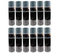 INDASA 12 xIndasa Grey High Build Acrylic Based Primer 500ml Aerosol Excellent Adhesion