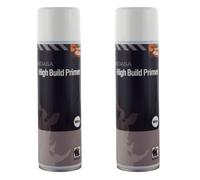 INDASA 2 x White High Build Acrylic Based Primer 500ml Aerosol - Excellent Adhesion