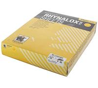 Indasa Rhynalox Plusline Production Paper P40 grit Sand Paper Sheets Pack 50 Automotive Refinishing Sandpaper Sanding Paper Sheets Solid 230mm x 280mm System