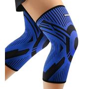 INDEEMAX Knee Support Brace 2 Pack - Compression Knee Sleeves for Men Women Arthritis, Joint Pain, Ligament Injury, Meniscus Tear, ACL, MCL, Tendonitis, Running, Gym, Squats, Sports - XL