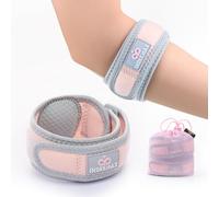 INDEEMAX Tennis Elbow Support Strap 2Pack, Golfers Elbow Support for Pain Relief Tendonitis, Adjustable Elbow Brace Forearm Band with Compression Pad, Elbow Support for Men Women